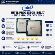 <FAST DELIVERY> Used INTEL i3 i5 i7 CPU LGA 1155 1150 1151 Processor i5-3470 i5-4570 i5-4460  H61 Z7