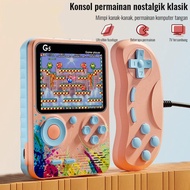 Gameboy Retro 500 in 1 Gemboy Game Boy 2 Player Konsol Game Portable Game Bot Connect to TV or Gamep