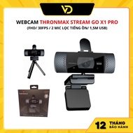 Thronmax Stream Go X1 Pro 1080P computer camera Webcam - With microphone for online learning, livest