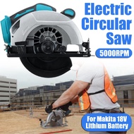 5000RPM Multifunction Electric Circular Saw Handle Power Tools Dust Passage Cutting Machine For Makita 18V Battery New