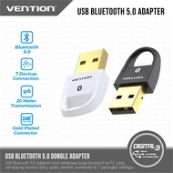 VENTION USB Bluetooth 5.0 Dongle Adapter Receiver for PC Windows Audio Transfer Data Multifunction -