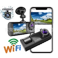 Hot-selling HD 1080P 3 Lens WiFi Driving Recorder CAR black box DVR