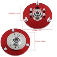 Front Camber Plate Upper Mount For BMW E46 3 Series E36 E30 E36 E46 Z3 Coilover Kit Suspension Top M