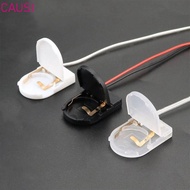 CAUSI 1/2/5pcs CR2032  Cover High Quality With ON/ Switch Tool Parts Battery Socket Holder