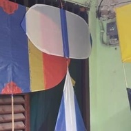 layangan tradisional koang doger siap terbang sampul pelastik