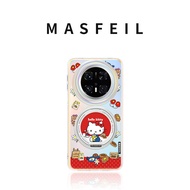 MASFEIL | เคสโทรศัพท์พกพาพร้อมขาตั้งแม่เหล็กสำหรับ Huawei Mate60Pro