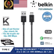 {Slightly original Box} BELKIN MIXIT PTM F2CU060bt04 USB-A to USB-C 18W QC 3.0 fast charging cable, 