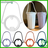 SUCHENSG 2Pcs Water Bottle Handle, Silicone Dia 85 to 100mm Insulated Tumblers, Keep Drinks Hot Cold