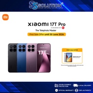 Xiaomi 17T Pro 5G (12GB+ 256/512GB) Leica 5x Telephoto I Leica Live Moment I MediaTek Dimensity 9500