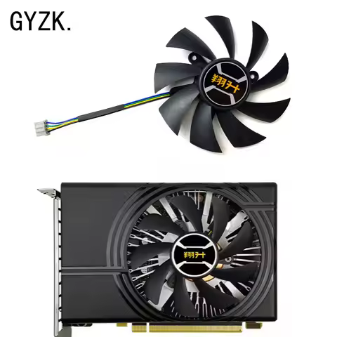 New For ASL GeForce GTX1660 1660ti 6GB Graphics Card Replacement Fan