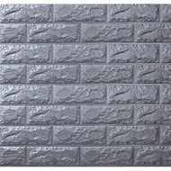 [Allthebest] Wallpaper 3D FOAM / Wallfoam Dinding / Wall Foam Motif Diamond 6mm