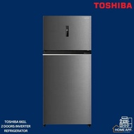 TOSHIBA 661L 2 DOORS INVERTER REFRIGERATOR