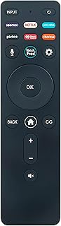 XRT260 Replace Voice Remote, fit for Vizio 4K Smart TV V755M-K03 M43Q6M-K04 M65Q6M-K04 M70Q6M-K03 V5