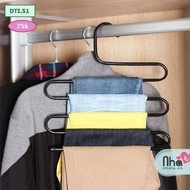 Smart 5-layer clothes hanger clothes hanger hanger organizer