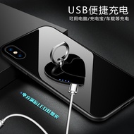 Multifunctional Mobile Phone Holder Ring Buckle Rechargeable Electronic Lighter Windproof Unique Cre