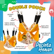 Yopetoys Double Pouch Sugar Glider Sugar Glider Cage Sugar Glider Hammock Toy