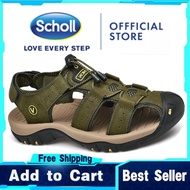 Shoes Men Scholl Sandal Men Scholl Men's Shoes Scholl Sandal Men Leather Scholl Kasut Scholl Slipper