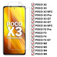 ไฮโดรเจลฟิล์มป้องกันเต็มพื้นที่999D เหมาะสำหรับ Xiaomi Poco X3 X4 NFC X2 F2 F3 F4 GT ปกป้องหน้าจอ POCO M2 M3 M4 M5 Pro ฟิล์มป้องกัน M5S