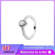 Hot selling S925 sterling silver couple ladies jewelry DIY Classic Teardrop Halo Ring 198860C01