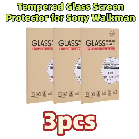 9H Ultra Protective Tempered Glass Screen Protector for Sony Walkman NW-A300 Series NW-A306 NW-A307 