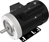 1 HP Electric Motor 1750RPM General Purpose Single Phase Motor 56C Frame 13.6/6.8A 115/230V TEFC CW/