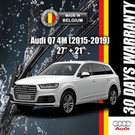 Audi Q7 WIPER 4M (2015-2019) MADE IN BELGIUM 27"+21" Front Wiper Blades SHENZO