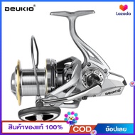 DEUKIO รอกเซิร์ฟใหญ่ รอกเซิร์ฟ รอกตกหมึก รอกสปินนิ่ง อลูมิเนียมอัลลอยด์ รอก สกอร์ เปี้ยน รอกตกปลาน้ำเค็มน้ำจืด รอก8000-14000  4.8:1