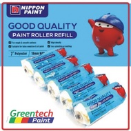 Greentech Paint NIPPON PAINT 7" POLYESTER ROLLER REFILL Orginal