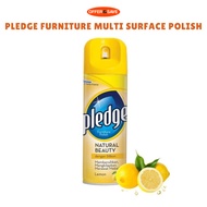 [Bundle Of 2]  Pledge Furniture Multi Surface Polish Natural Beauty - Lemon