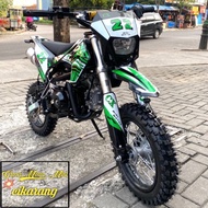 SIAPKIRIM MOTOR MINI TRAIL 50CC CX RING 12/10 MESIN 4TAK READY STOCK