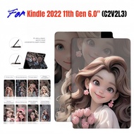 For Kindle 2022 11th Generation 6.0-inch Case Kindle C2V2L3 Ereader Protective Case Fashion Beautifu