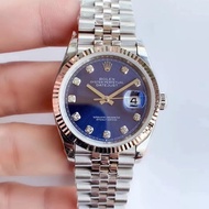 original 【Datejust】Rolex Jam tangan Lelaki Automatik /Automatic Men's Watch 36mm diameter stainless 