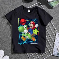 Super Mario shirt for kids Yoshi Rosalina Princess Peach c4