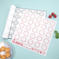 Silicone Baking Mat Kitchen Oven Mat Baking Macaron Baking Mat Cookie Biscuits Melting Beans Non-Sti