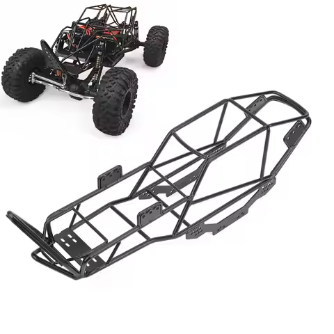 Metal Roll Cage Full Tube Frame Body Chassis for Axial SCX10 1/10 RC Crawler Truck Parts RC Roll Cag