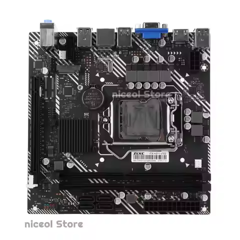 H311 Chipset ITX Motherboard Compatible with LGA 1155 Intel CPUs M.2 NVME SSD Compatible Motherboard