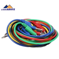 5PCS Stackable Banana to Banana Plug Test Leads Soft Electrical Test Cable Wire 3.3Ft/1M for Multime