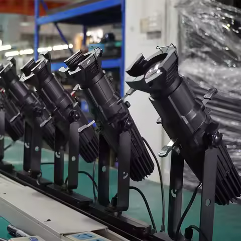 Mini 20W 3200K/5600K or 2in1 or RGBL 4in1 Profile Spotlight Fixed Focus LED Ellipsoidal DMX Imaging 