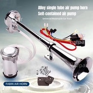 300DB 12V Car Single Tube Horn Zinc Alloy Electric Pump Air Horn With Compressor For Truck Motorcy