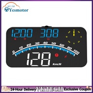 【Local Shipment】5.5in Car Speed Windshield Projector Water Temp Digital Speedometer Speeding Alarm C