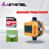 Automatic Pump Control 1100W Water Pump Controller Pumping Controller With Pressure Gauge