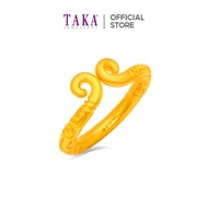 TAKA Jewellery Heritage 999 Pure Gold Ring