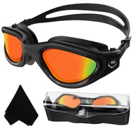 WIN.MAX Polarized Anti-fog Anti-UV Waterproof Clear View Goggles ปรับจมูกนุ่มผู้ชายและผู้หญิงแว่นตาว