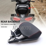For Yamaha X-max XMAX 300 Xmax300 2018-2022 2021 2019 Motorcycle Rear Passenger Seat Tailstock Backrest Back Rest Cushion Pad