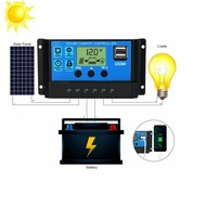R RUXC 10-60A Solar Panel Battery Controller 12v/24v Dual USB Output