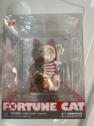 未拆封4D Master Fortune Cat 骷髏招財貓