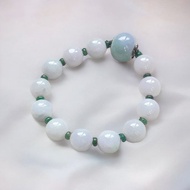 冰糯紫羅蘭翡翠手珠 | 天然緬甸玉翡翠A貨 | 送禮