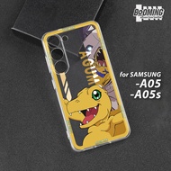 Samsung A05 - A05S Case Samsung A05 - A05S Motif [DIGIMON] Booming Case Softcase Premium - Case hp -