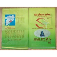 [Rice bag] New model ST25 Soc Trang rice bag type 5kg/10kg supermarket style - Beautiful PP Woven Pa