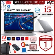 Laptop Murah Dell Latitude 3420 5320 5410 i5 10th 11th Gen SSD FHD Business Laptop 1 Year Warranty